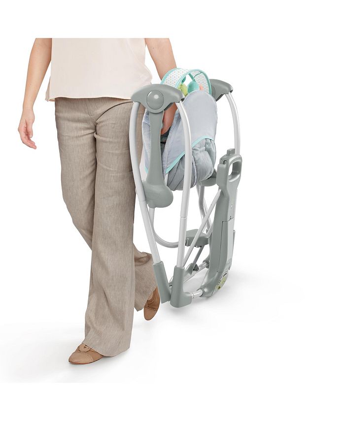 Ingenuity Swing 'n Go Portable Swing™ - Hugs Hoots™ - Macy's