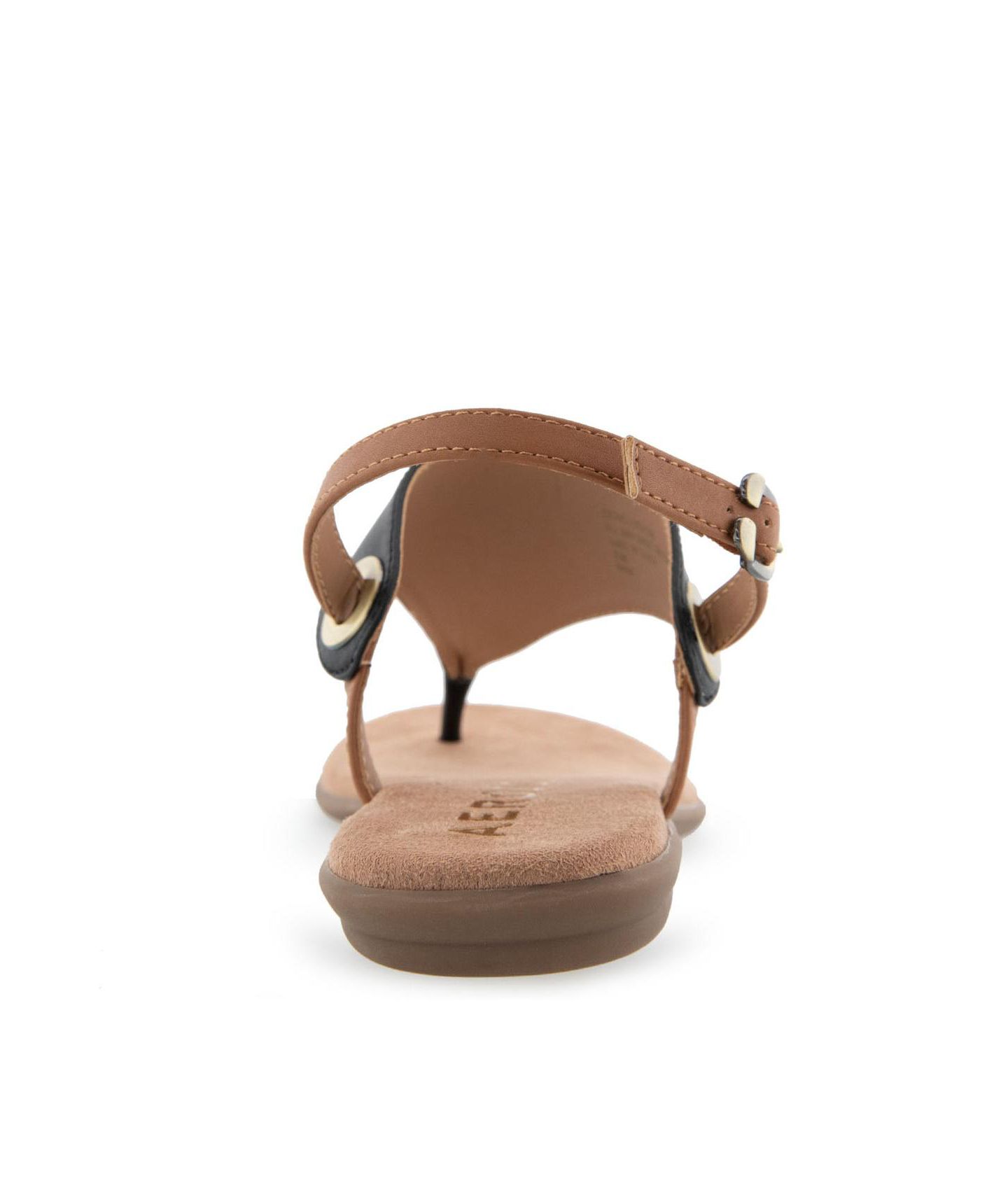Женские сандалии Aerosoles Conclusion Round Toe, цвет: Чёрный комбинированный — фото 3