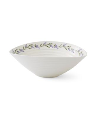 Portmeirion Sophie Conran Lavandula Large Serving Bowl - Macy's
