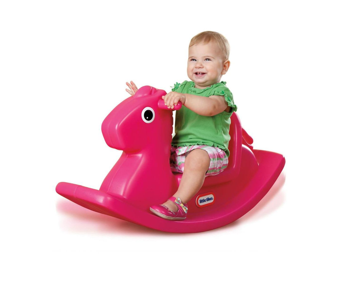 Детская игрушка Little Tikes Rocking Horse Plastic with High-Back Seat and Low Saddle, 50-Pound Capacity, Ages 12 Months and Up — фото 2