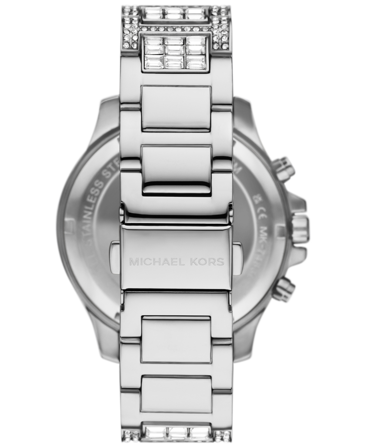Shop Michael Kors Women's Limited Edition Sage Chronograph Silver-tone Stainless Steel Watch 42mm