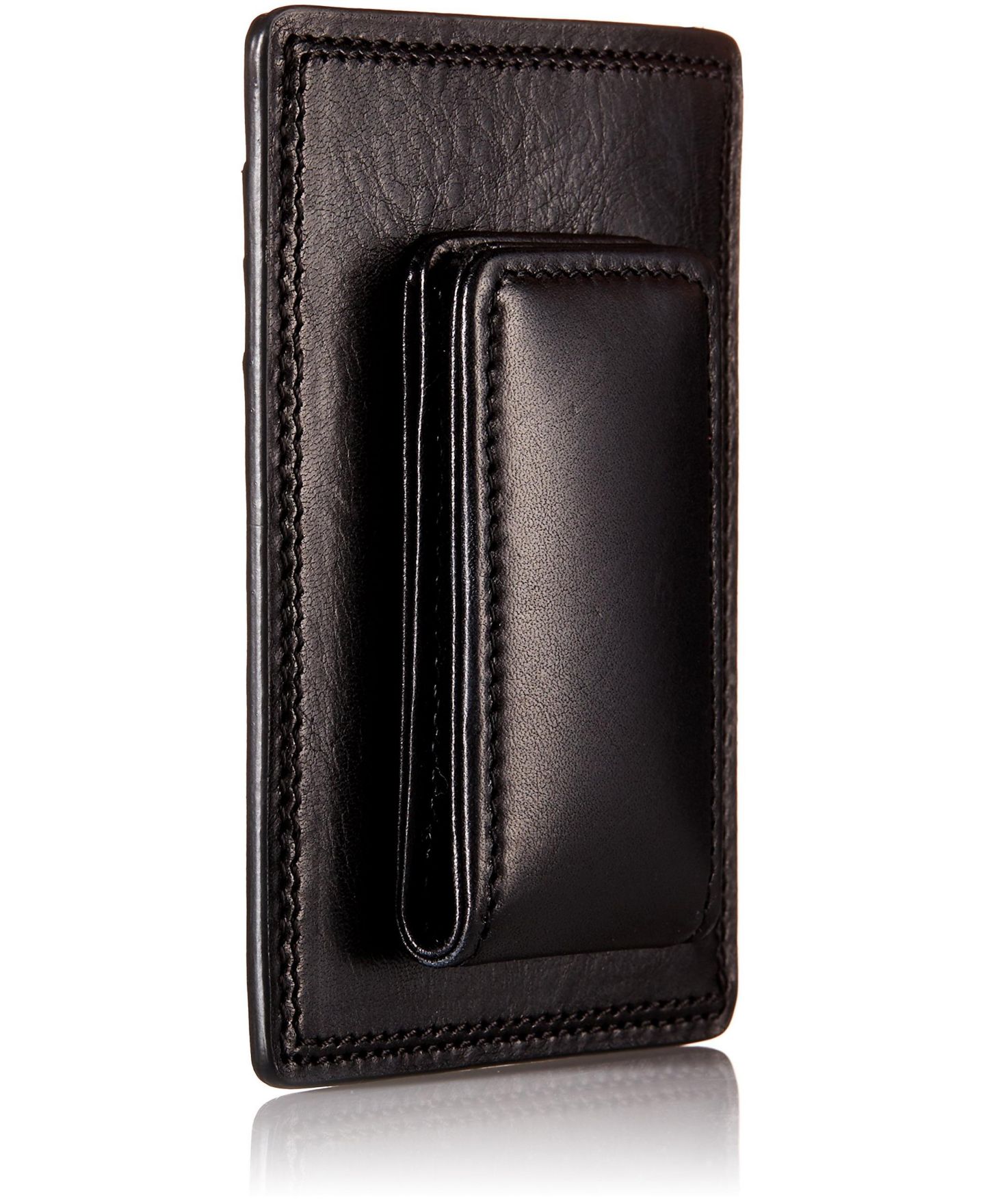 Мужской кошелёк Bosca Dolce Deluxe Front Pocket Wallet, Black — фото 2