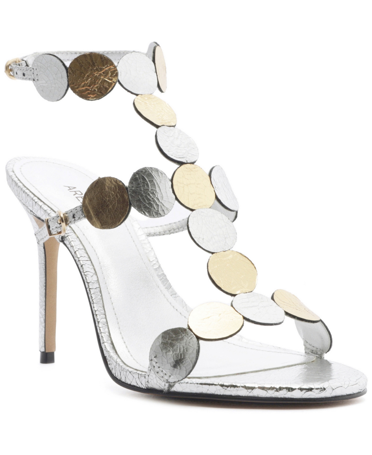Women's Holly High Stiletto Sandals - Silver Multi