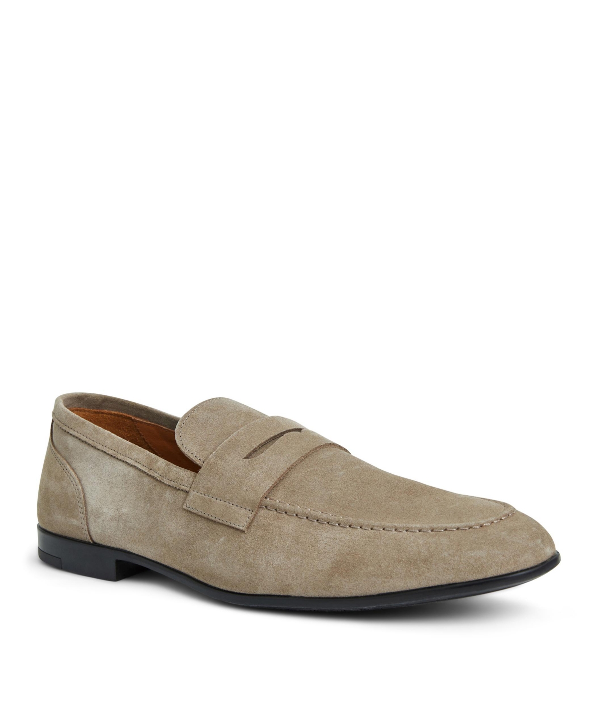 Shop Bruno Magli Men's Lastra Suede Penny Loafers In Sand Suede