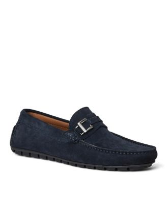Men's Xanto Leather and Suede Driving Loafers