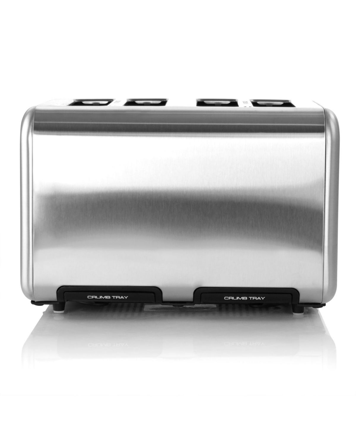 Megachef 4 Slice Stainless Steel Toaster In Silver