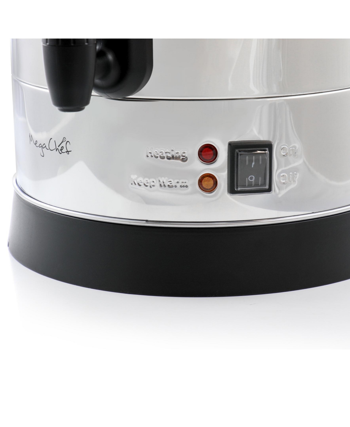 Megachef 100 Cup Stainless Steel Coffee Urn In Silver