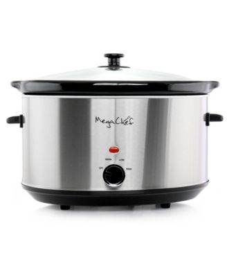 8 Liter Slow Cooker with Mini 0.6 Liter Warmer