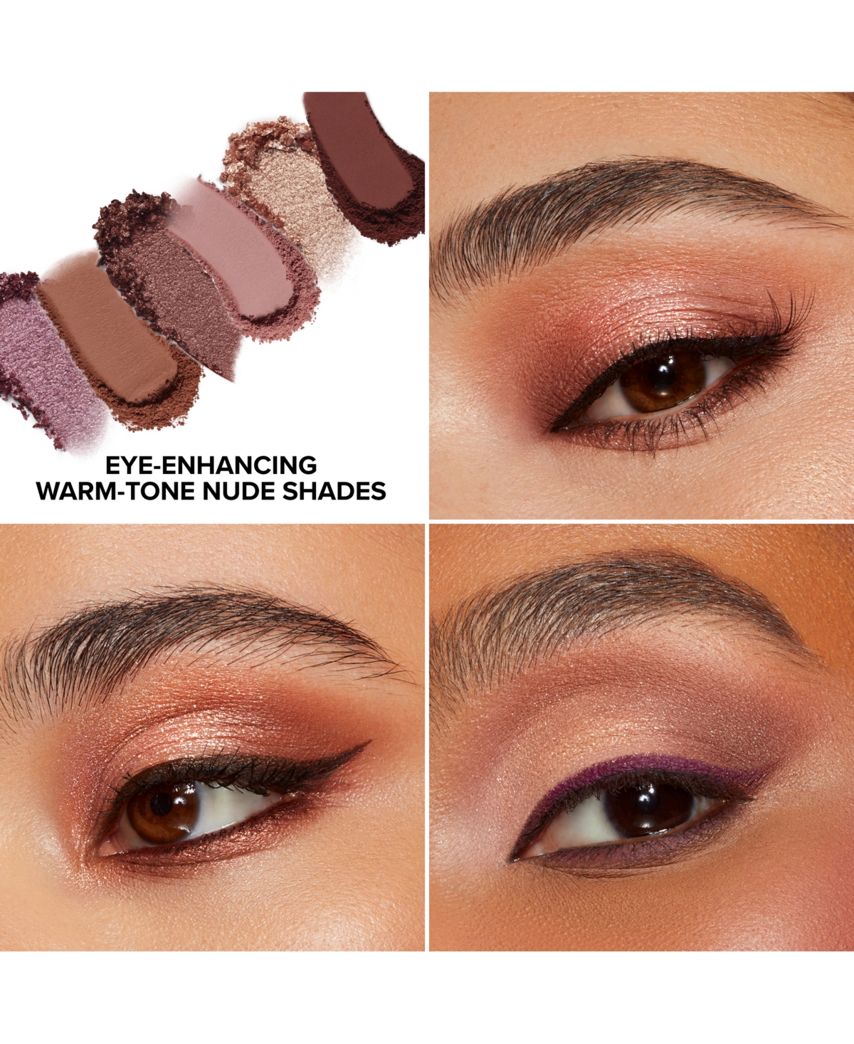 Too Faced Born This Way Warm-tone Mini Neutral Eye Shadow Palette In No Color
