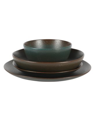 Reactive Glaze 16 Pc. Dinnerware Set, Service for 4