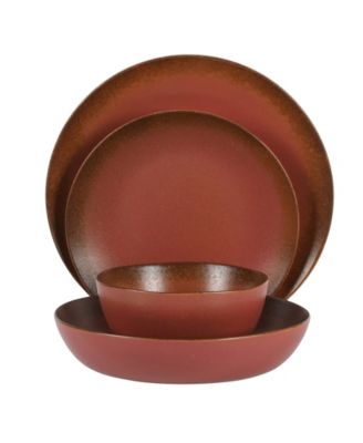 Reactive Glaze 16 Pc. Dinnerware Set, Service for 4