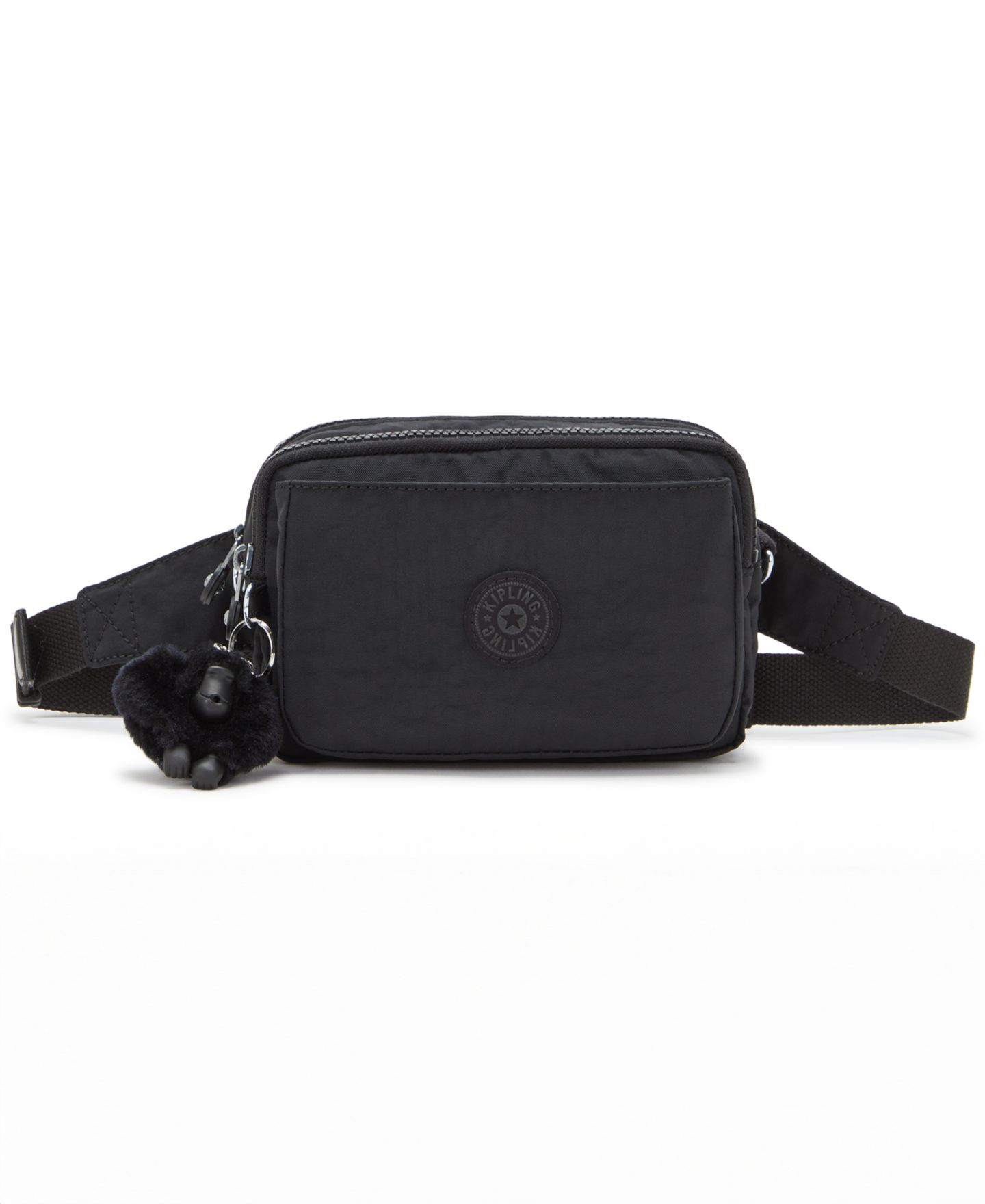 Женская сумка Kipling Abanu Multi Convertible Crossbody, цвет: Чёрный / Серебряный — фото 1