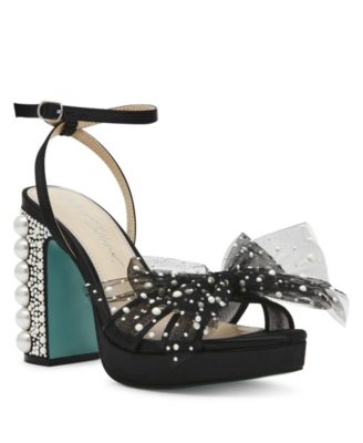 Betsey johnson sandals macy's online