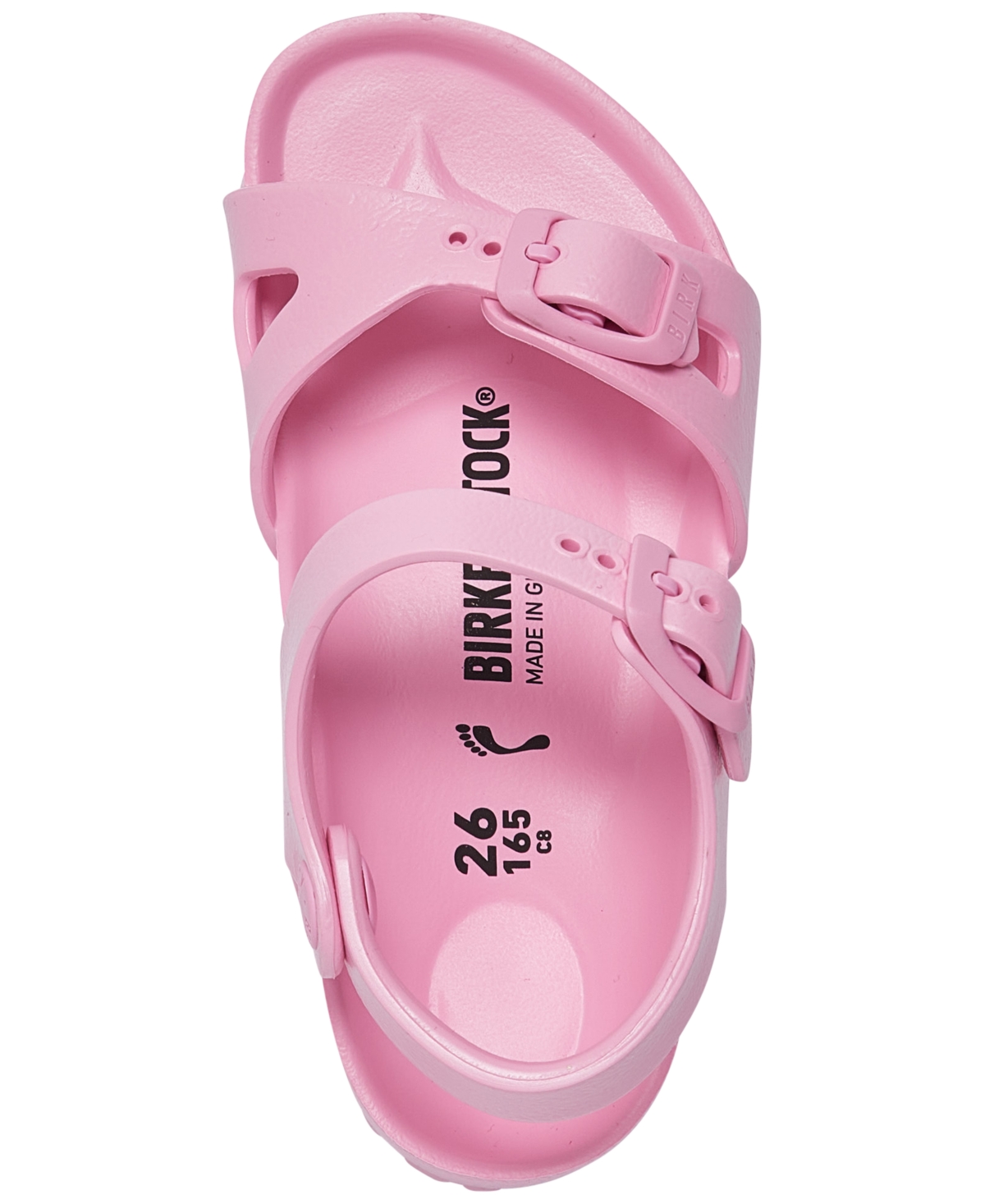 Shop Birkenstock Toddler Girls Rio Eva Sandals From Finish Line In Fondant Pink