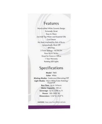 Ultrasonic Ceramic Stone Diffuser, 1 Count