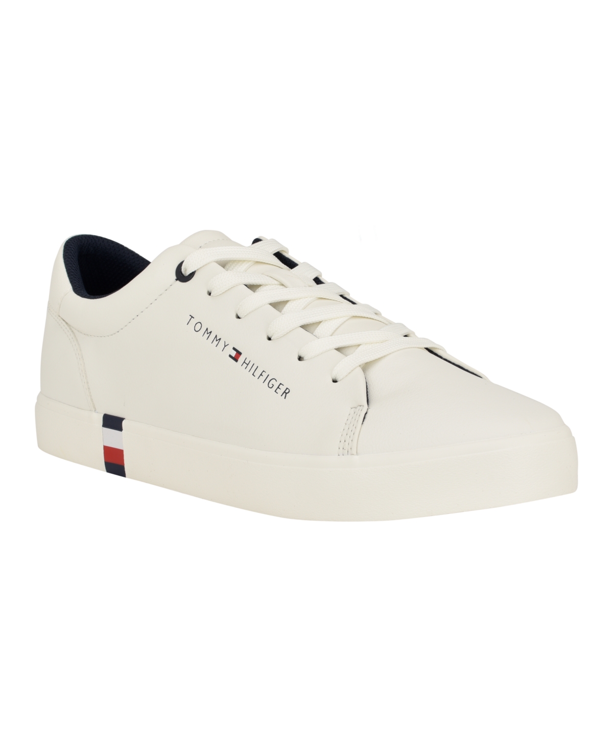 Shop Tommy Hilfiger Men's Ramoso Low Top Fashion Sneakers In Black