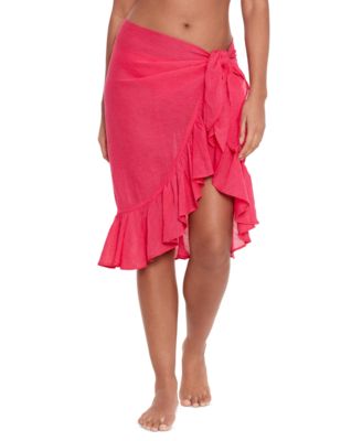 Lauren Ralph Lauren - Women's Ruffle-Hem Pareo Cover-Up