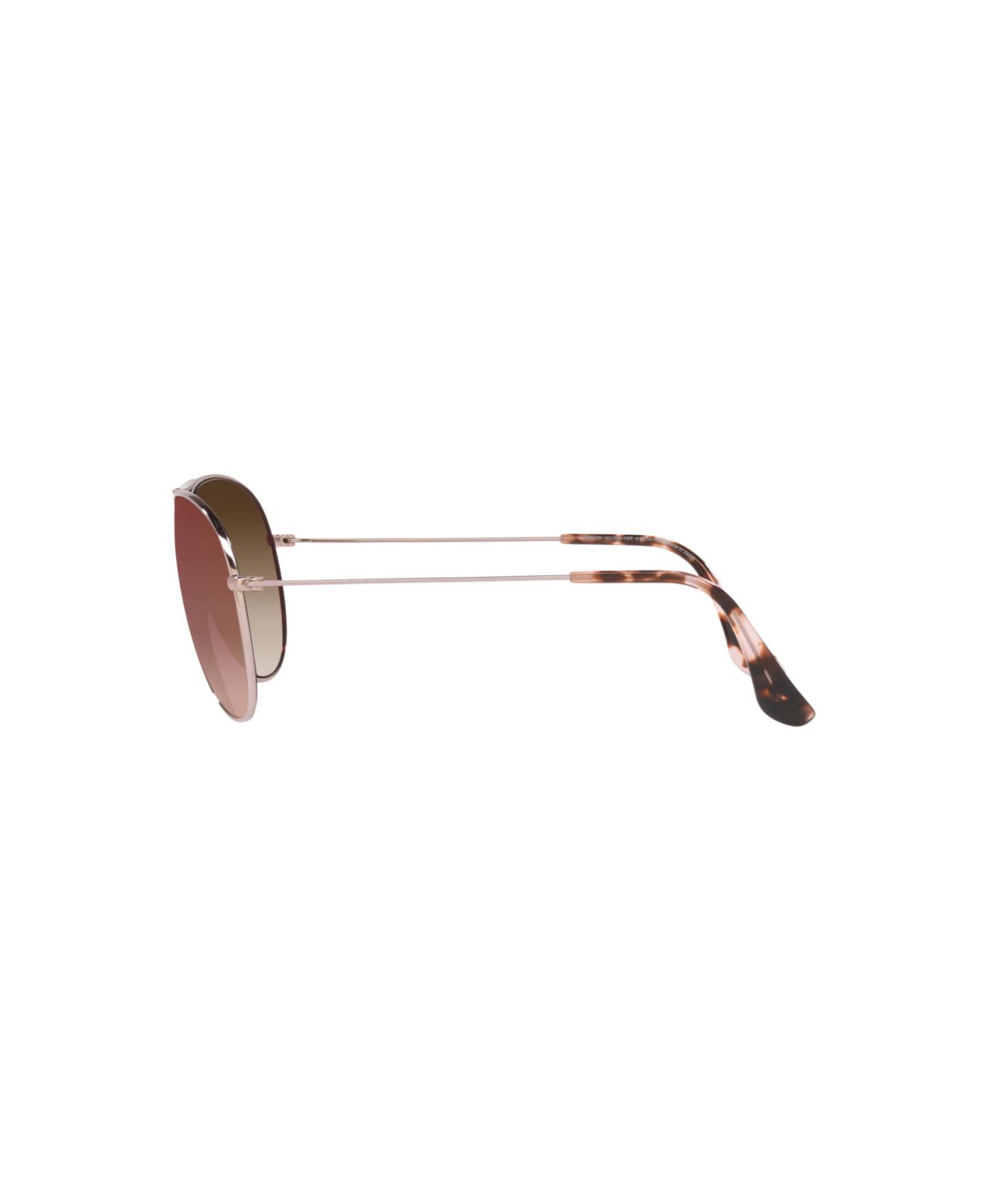 Женские солнцезащитные очки Maui Jim Polarized Mavericks Sunglasses, 264, цвет: Золотой розовый блестящий — фото 7