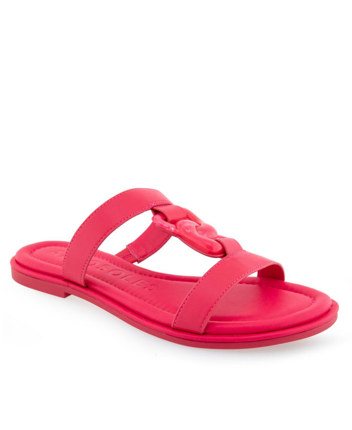 Shop Aerosoles Women's Geraldine Sandals In Virtual Pink Polyurethane