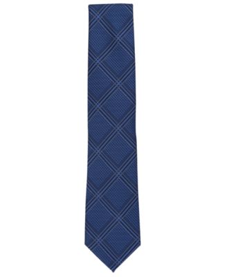 Perry Ellis Men's Bannos Large Grid Tie