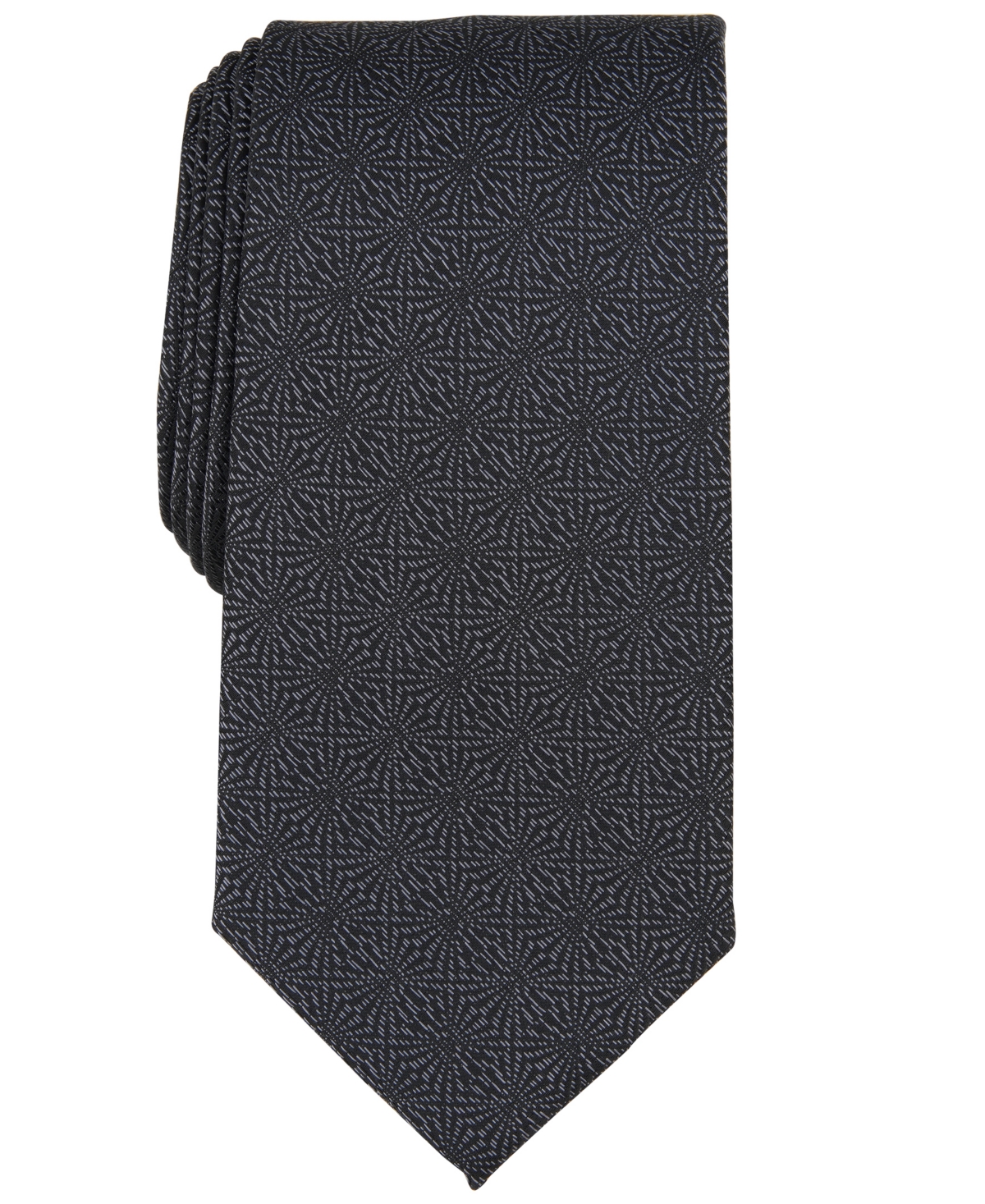 Perry Ellis Men's Reder Geo-floral Tie In Black