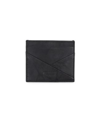 Men's RFID Leather Slimfold Wallet with Removable Magnetic Card Case