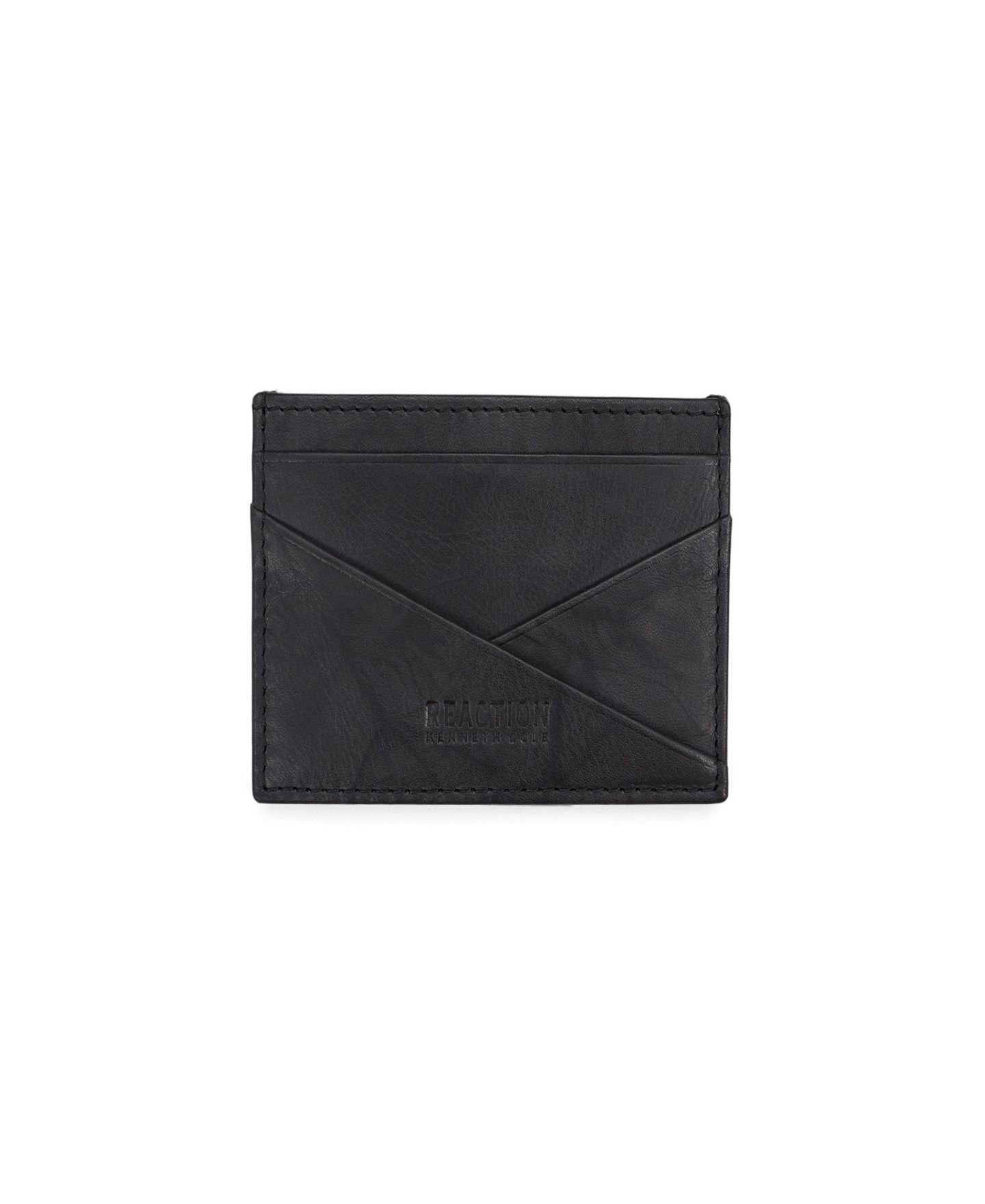 Мужской кошелёк Kenneth Cole Reaction RFID Leather Slimfold Wallet with Removable Magnetic Card Case, цвет: Чёрный — фото 15
