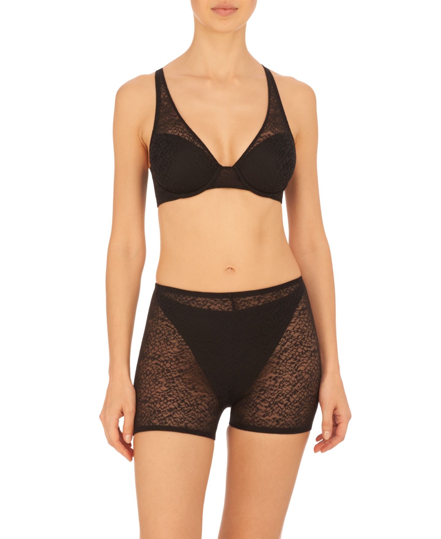 Natori Women's Pretty Smooth Full Fit Smoothing Contour Underwire 731318, цвет: Чёрный — фото 14