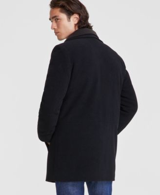 Men Coleman Wool-Blend Overcoat
