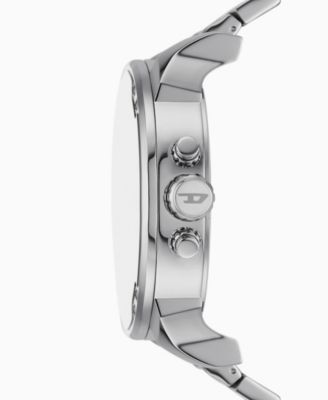 Men's Mr. Daddy 2.0 Chronograph Silver-Tone Stainless Steel Watch 57mm