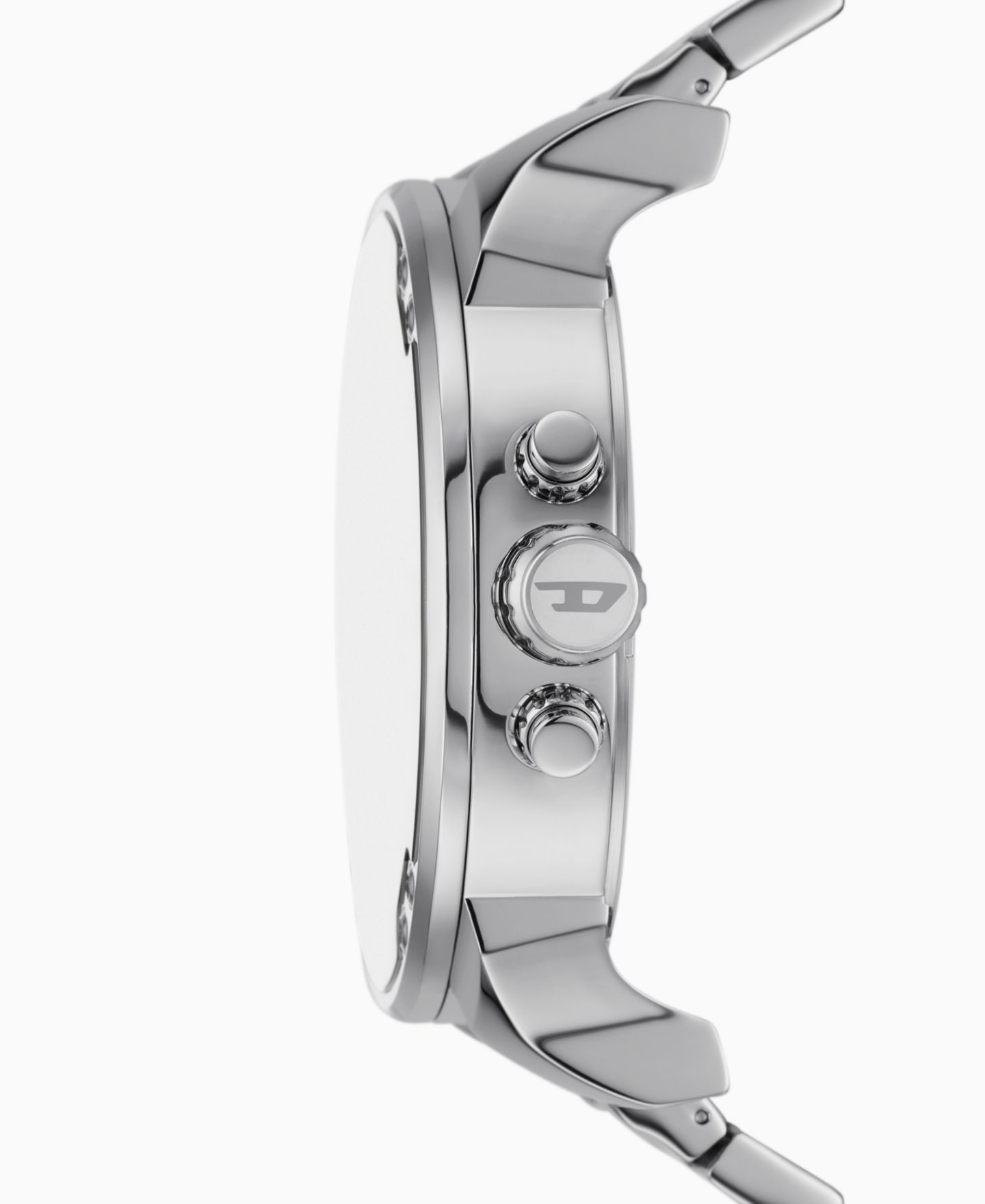 Мужские часы Diesel Mr. Daddy 2.0 Chronograph Silver-Tone Stainless Steel Watch 57mm — фото 2