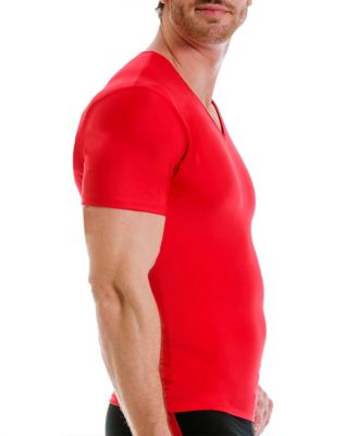 Men's Compression Activewear Short Sleeve V-Neck T-shirt