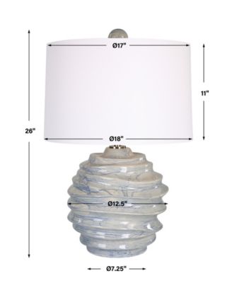 26" Waves Accent Lamp
