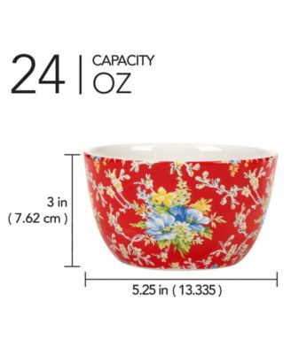 Blossom Ice Cream Bowls, Set of 4