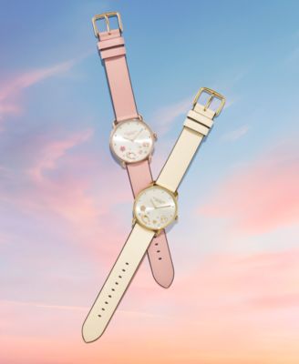 Women's Elliot Blush Leather Strap Watch 36mm