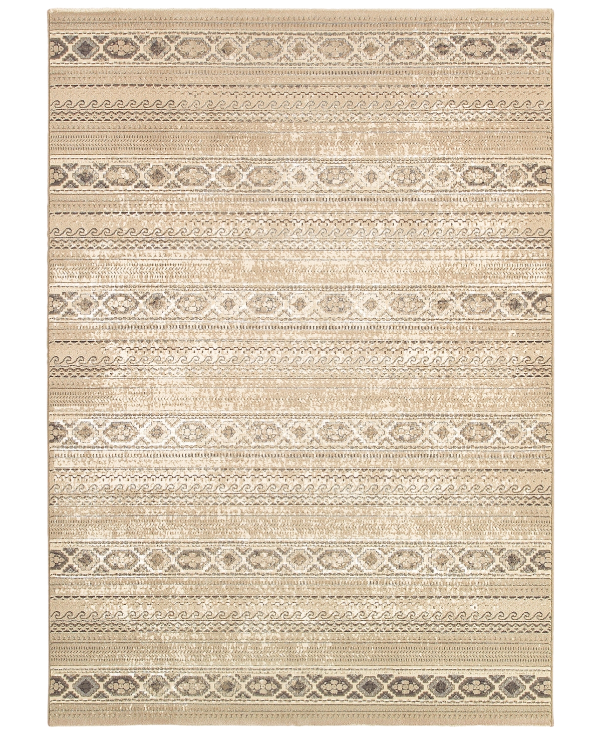 Couristan Esplanade Malta Champagne 7'10in x 10'9in Area Rug