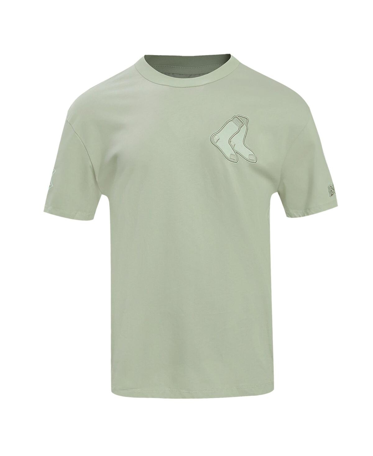 Men's Pro StandardBoston Red Sox Neutral Cj Dropped Shoulders T-shirt - Mint