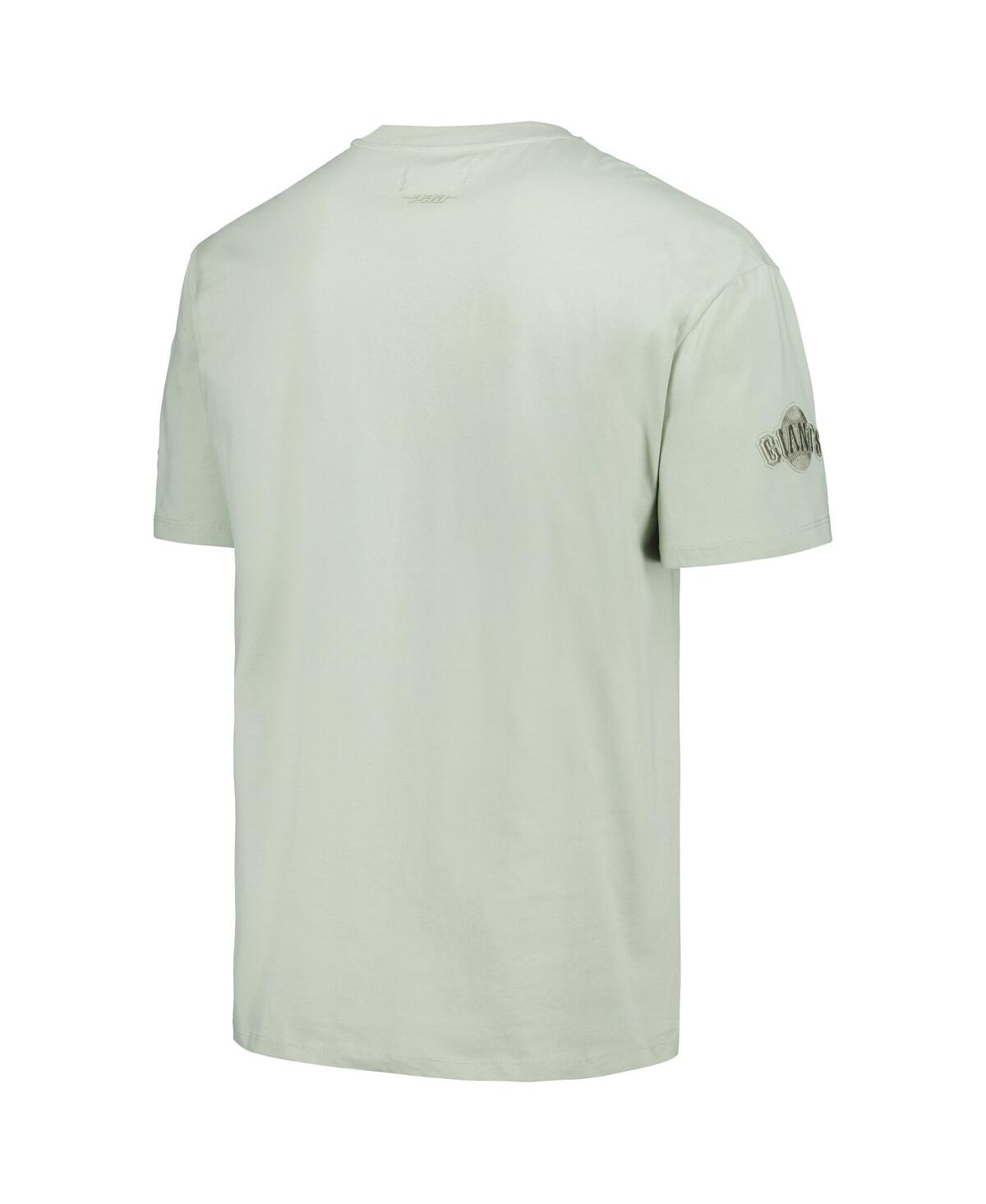 Men's Pro StandardSan Francisco Giants Neutral Cj Dropped Shoulders T-shirt - Mint