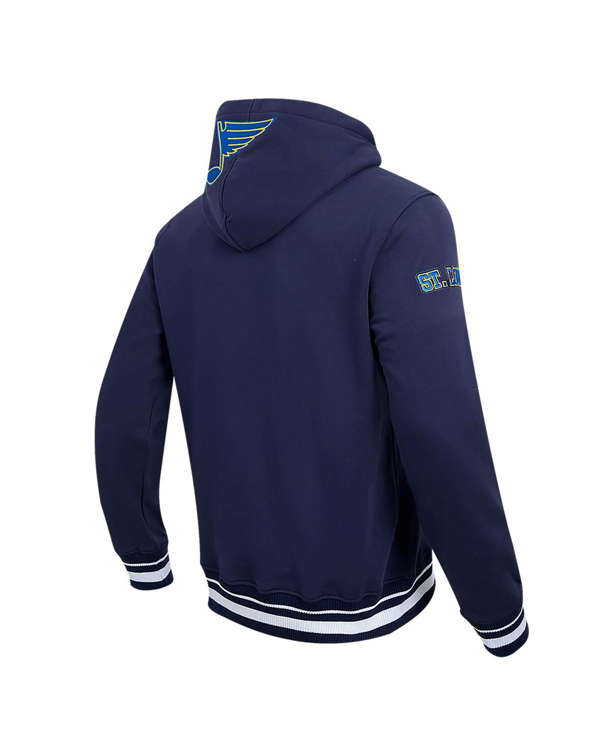 Men's Pro StandardSt. Louis Blues Retro Classic Fleece Pullover Hoodie - Navy