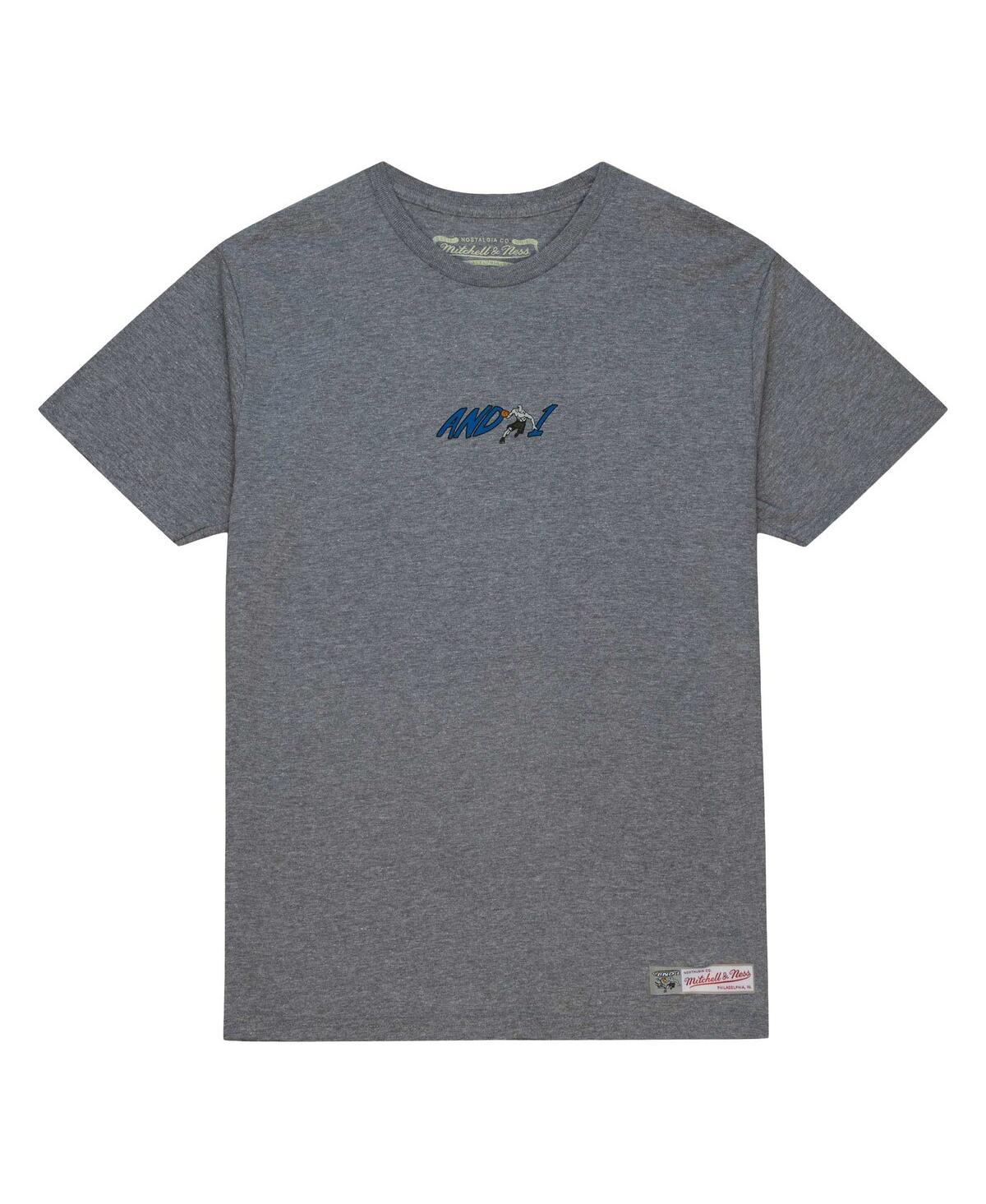 Men's Mitchell & NessAnd 1 Guarding Me T-shirt - Heather Charcoal