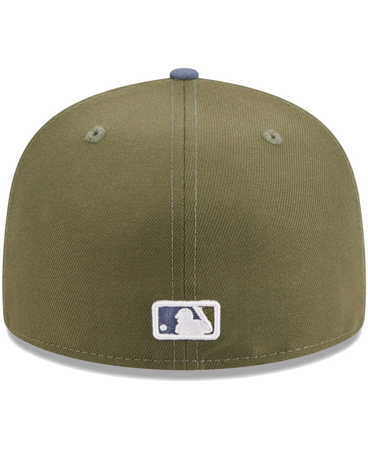 Men's New Era Blue Cincinnati Reds 59FIFTY Fitted Hat - Blue