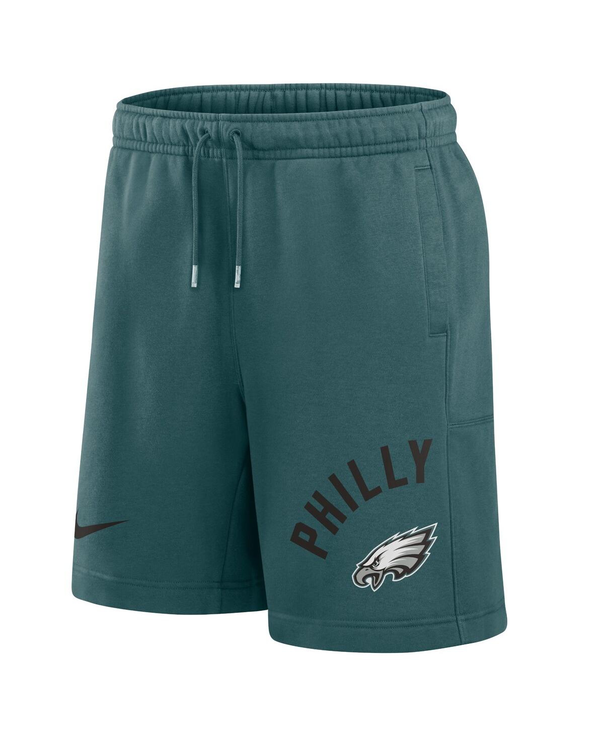 Men's NikePhiladelphia Eagles Arched Kicker Shorts - Midnight Green