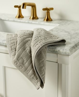 Sculpted Chain-Link Hand Towel, 16" x 30"