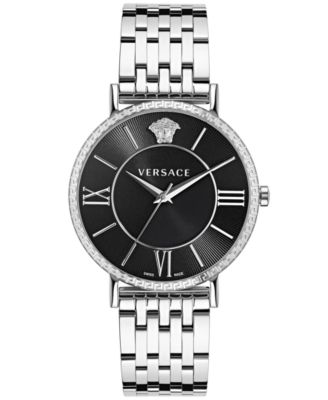 Versace - Men's Swiss Stainless Steel Bracelet Watch 42mm