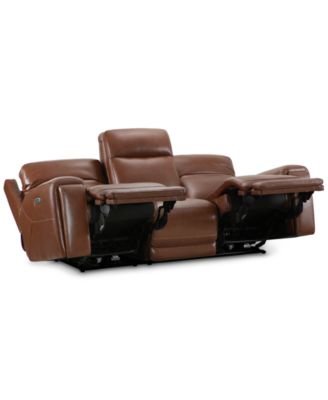 Varsani 90&amp;quot; Zero Gravity Leather Sofa, Created for Macy&#39;s