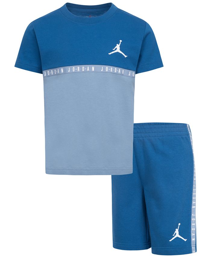Jordan Little Boys Colorblocked Shorts Blue Size 6 main image 0