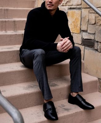 Men's Calvin Double Monk Strap Dress Shoe