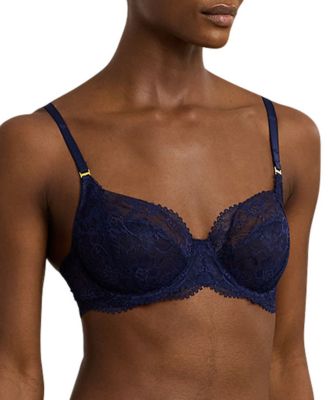 Women's Unlined Lace Full Coverage Bra