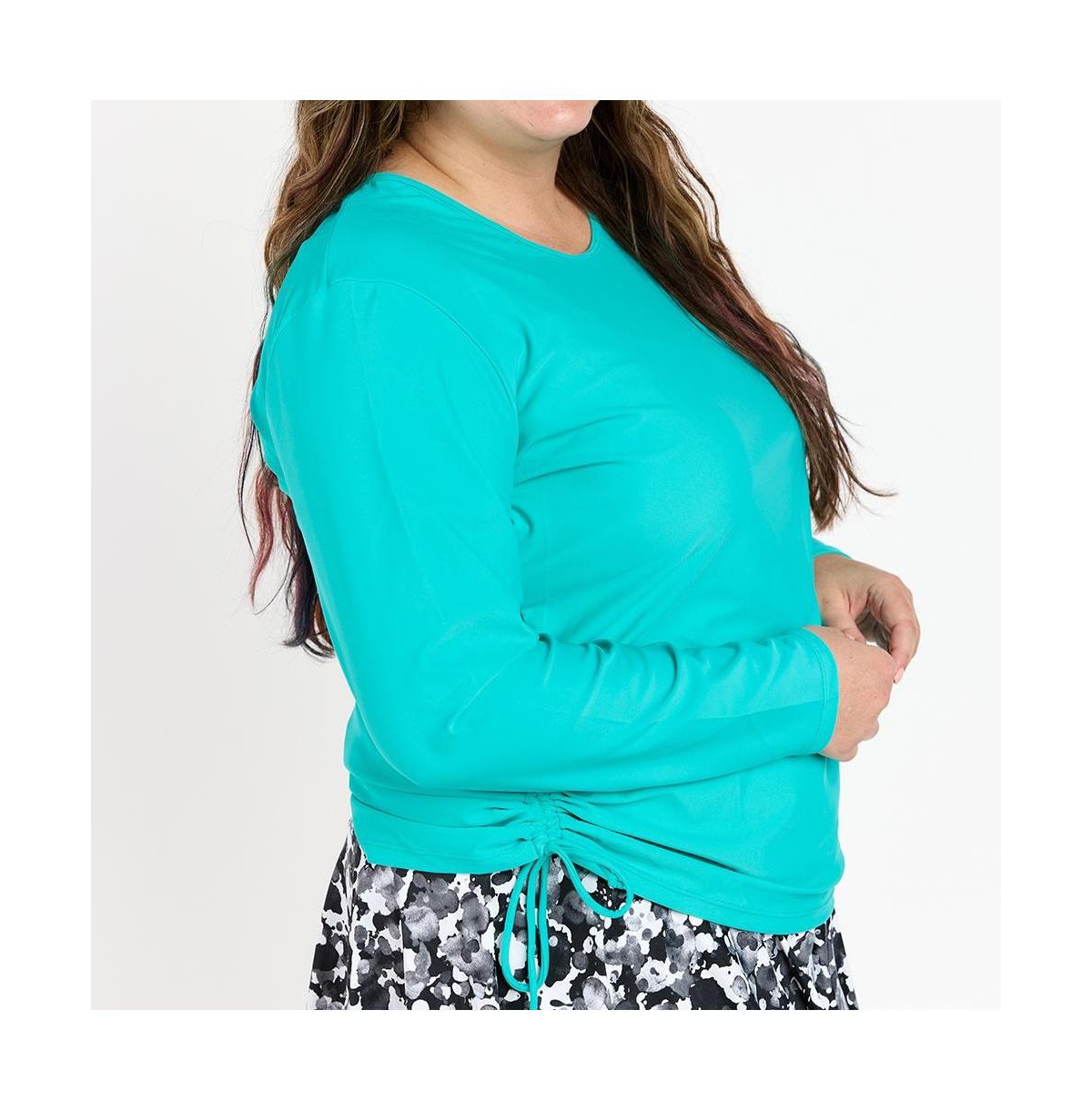 Calypsa Plus Size Nora Swim Top