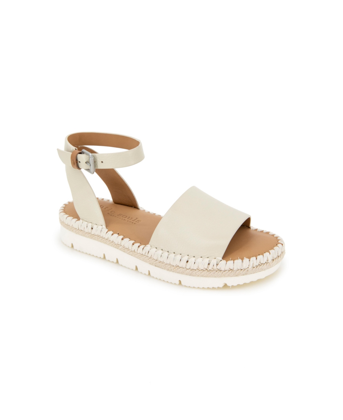 Women's Lucille Buckle Sandal - Luggage Leather